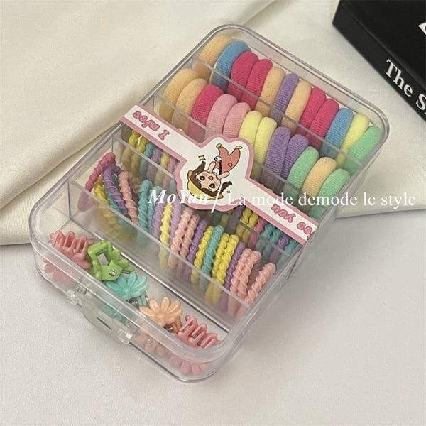  Hộp chun mix kẹp mini 5 ngăn 