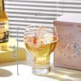  Cốc thuỷ tinh Disney đế cao 450ml 