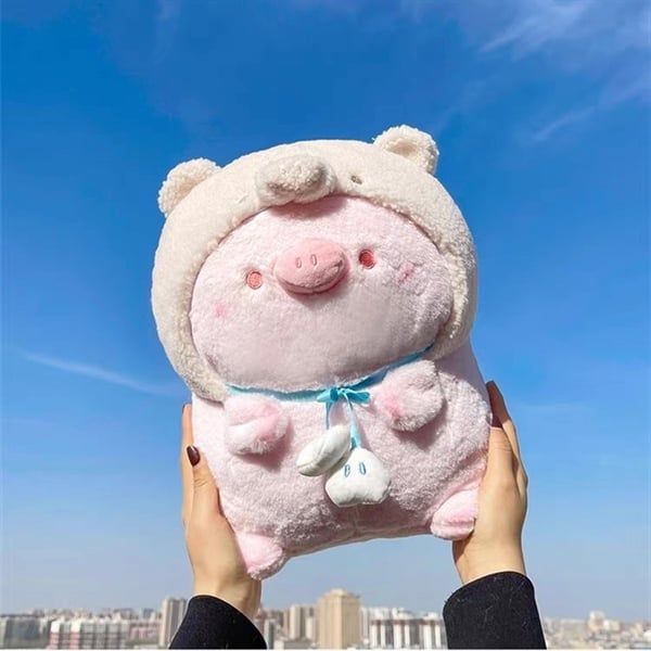  Heo bông mũ heo 35cm 