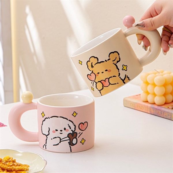  Cốc cún puppy love 380ml 