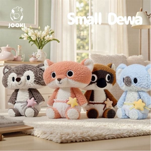  Thú bông đầu dẹt đóng bỉm 28cm 