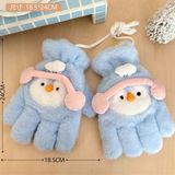  Set khăn găng tay cánh cụt tai nghe hồng 