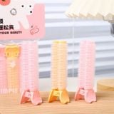  Set 3 lô tóc kẹp kép gấu trắng UUYP 