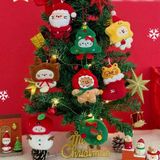  Móc khoá bông mini Giáng Sinh 