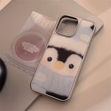  Ốp cánh cụt quàng khăn đội mũ 