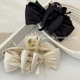  Kẹp càng cua nơ cánh phồng mix nơ mảnh 