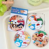  Gương tròn bỏ túi thú chibi 