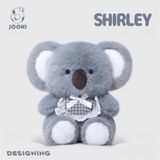  Thú bông đeo yếm ren 20cm 