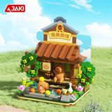  Xếp hình Jaki Capybara nghỉ dưỡng 