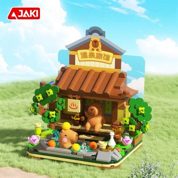  Xếp hình Jaki Capybara nghỉ dưỡng 