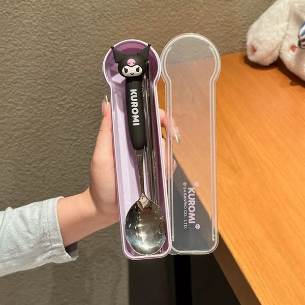  Set thìa đũa Sanrio kèm hộp 