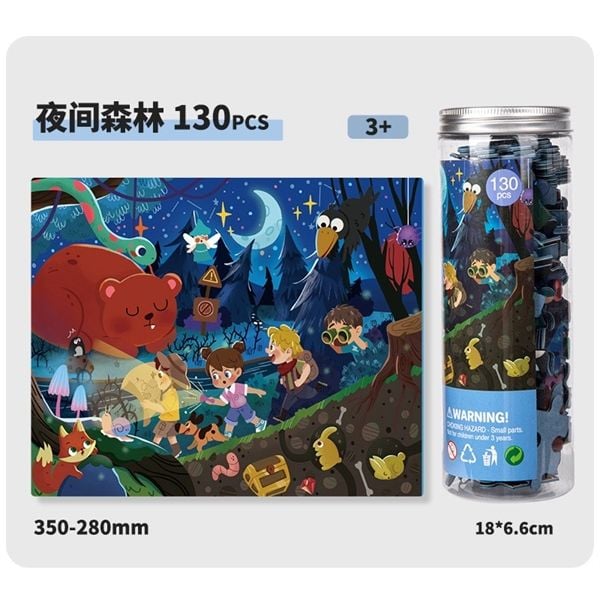  Xếp hình Puzzles lọ ống 