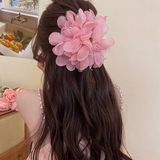  Kẹp càng cua hoa nhiều cánh nhuỵ ngọc trai 