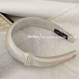  Bờm béo nhấn 3 dải ngọc trai 