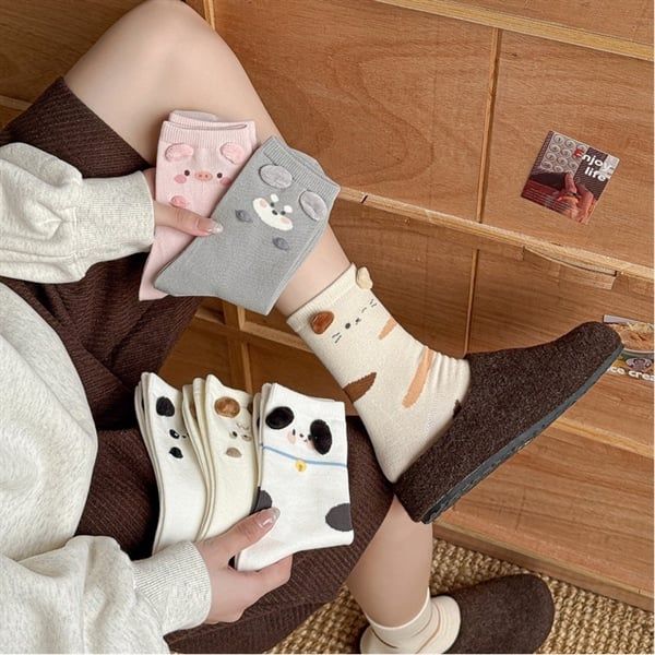  Tất thú tai nổi Alice & Andy 