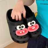  Dép cross bé môi dày nhe răng 