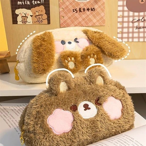  Hộp bút lông thú má hồng 