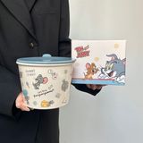  Bát tô ăn mì Tom&Jerry có nắp 1100ml 
