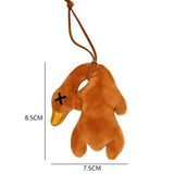  Móc khoá vịt quay bông 