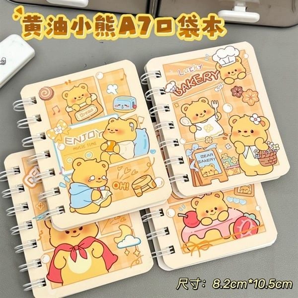  Sổ lò xo mini Pet A7 