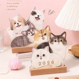  Lịch để bàn thú cưng đế gỗ 