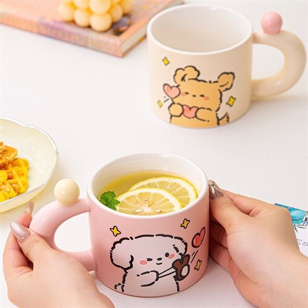  Cốc cún puppy love 380ml 