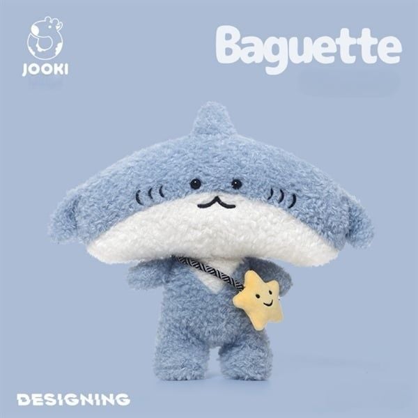  Cá mập đầu dẹt đeo sao 28cm 