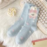  Tất Alice & Andy bông thú đuôi bông 