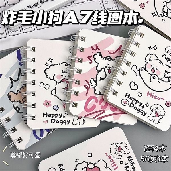  Sổ lò xo mini Pet A7 