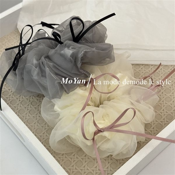  Scrunchies voan nơ mảnh 