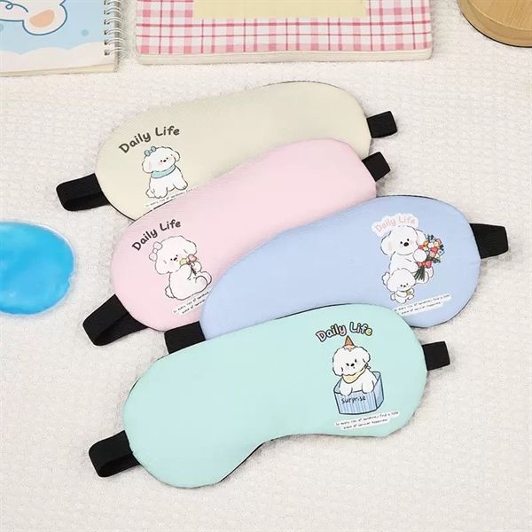  Bịt mắt ngủ cún mèo dễ thương 