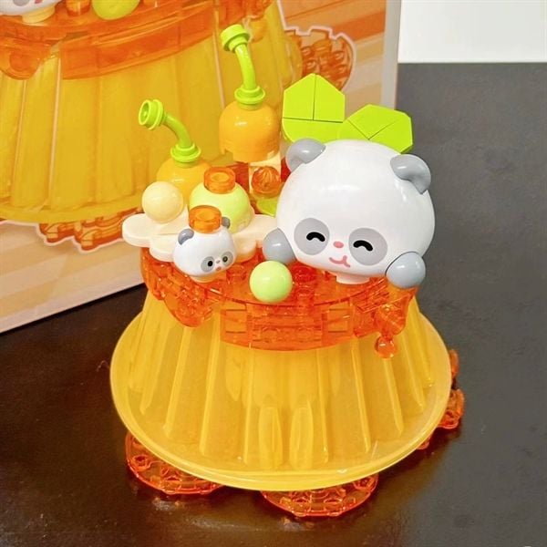  Xếp hình Jaki Panda đồ ăn 