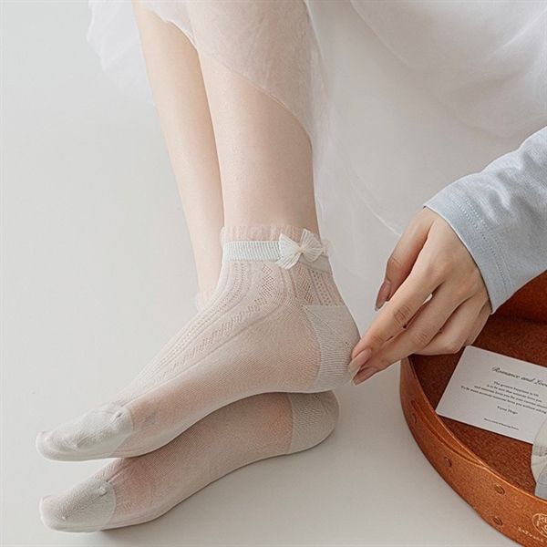  Tất ren nơ MissZuing 