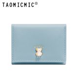  Ví da gấu bear kim cương 