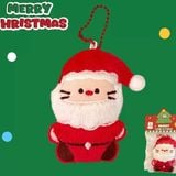  Móc khoá bông mini Giáng Sinh 