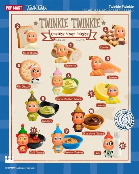  Blind box Twinkle Twinkle Create Your Taste 