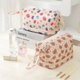  Túi đựng mỹ phẩm hình nhí 2 tầng 