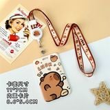  Dây đeo thẻ Capybara 