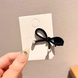  Kẹp nơ nhung form cứng nhỏ 