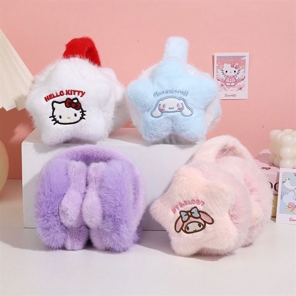  Bịt tai ngôi sao bông Sanrio 