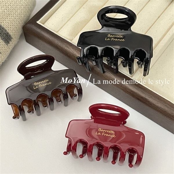  Kẹp càng cua Barrette LaFrance chữ nhật dài nhỏ 