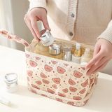  Túi đựng mỹ phẩm hình nhí 2 tầng 