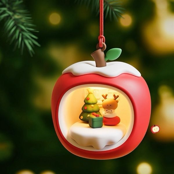  Đèn ngủ quả táo phủ tuyết 