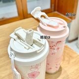  Cốc giữ nhiệt cún Good Luck 