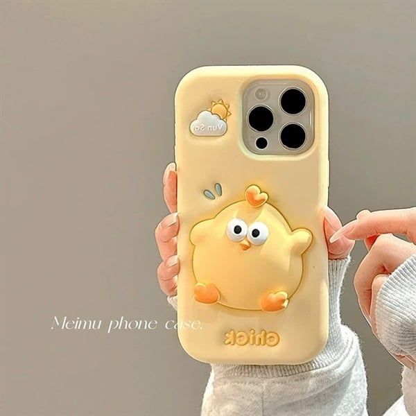  Ốp silicon gà béo nổi 
