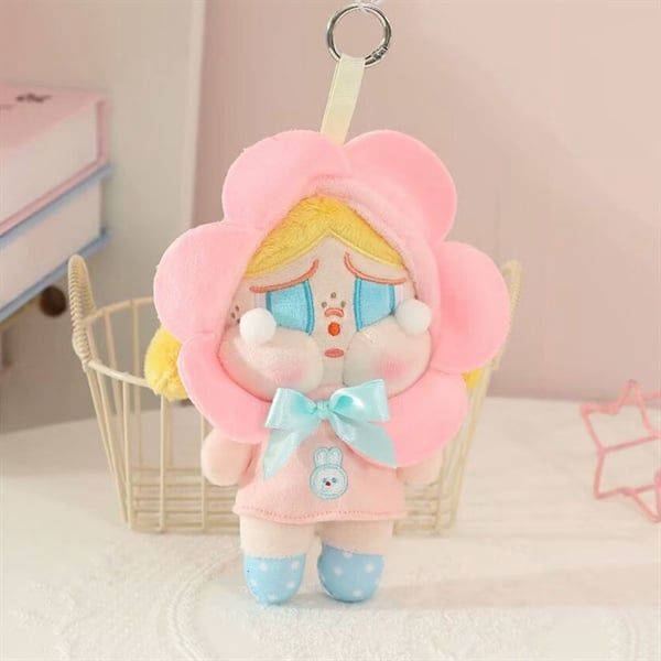  Móc khoá bông Crybaby áo thỏ (dupe) 