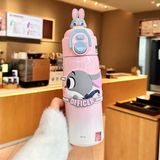  Bình giữ nhiệt Zootopia 2 kiểu uống 500ml 