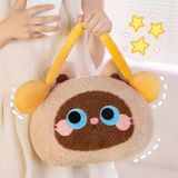  Gối kèm chăn mèo đeo bịt tai 30cm 