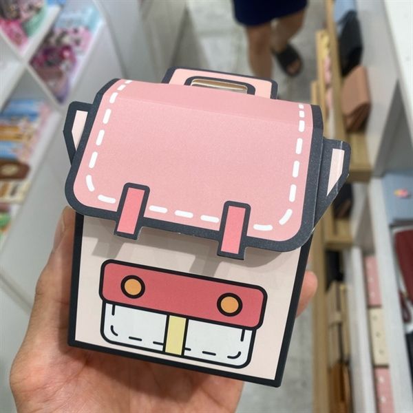  Hộp quà gấp hình balo 