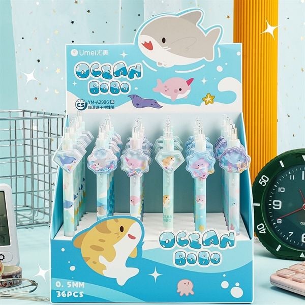  Bút ocean lắc lấp lánh 